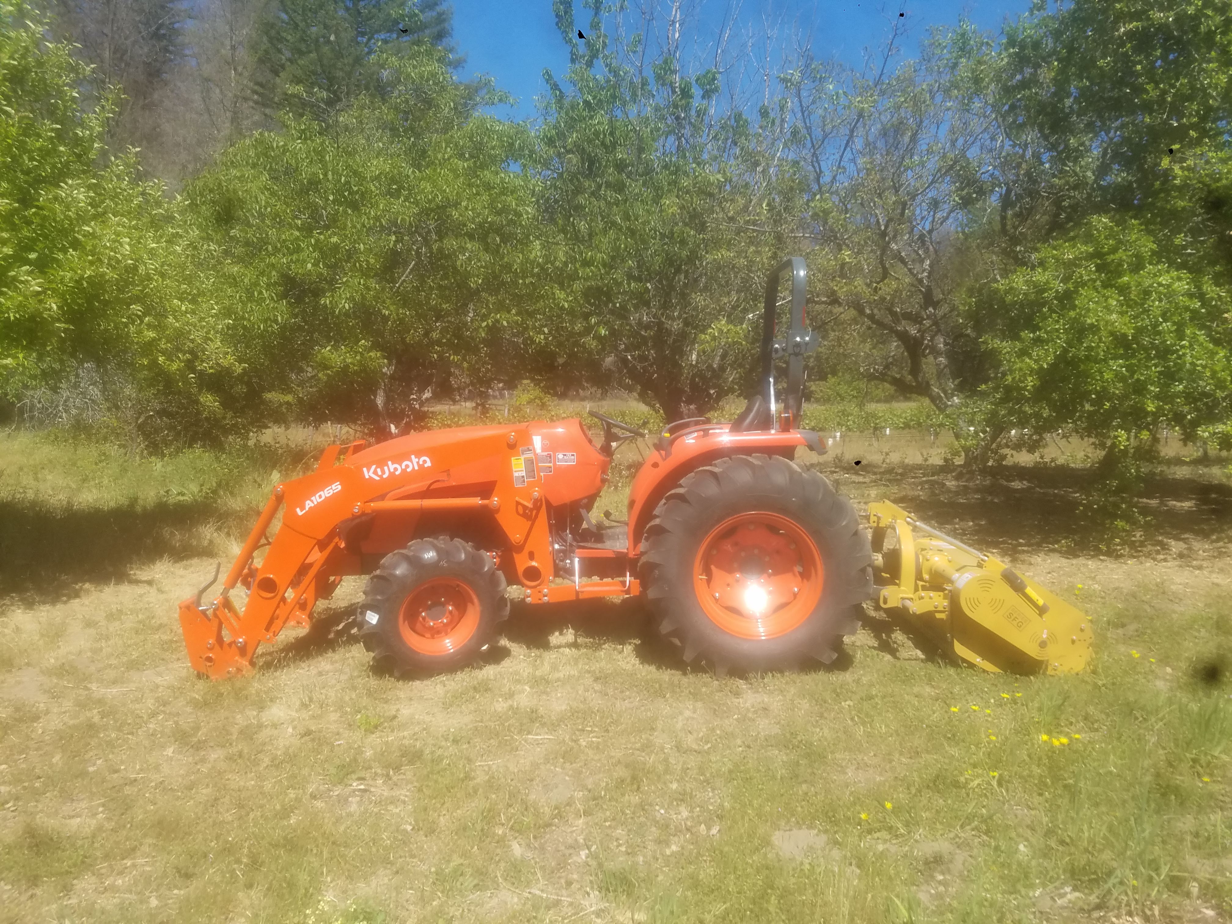 McHenry Vineyard New Tractor