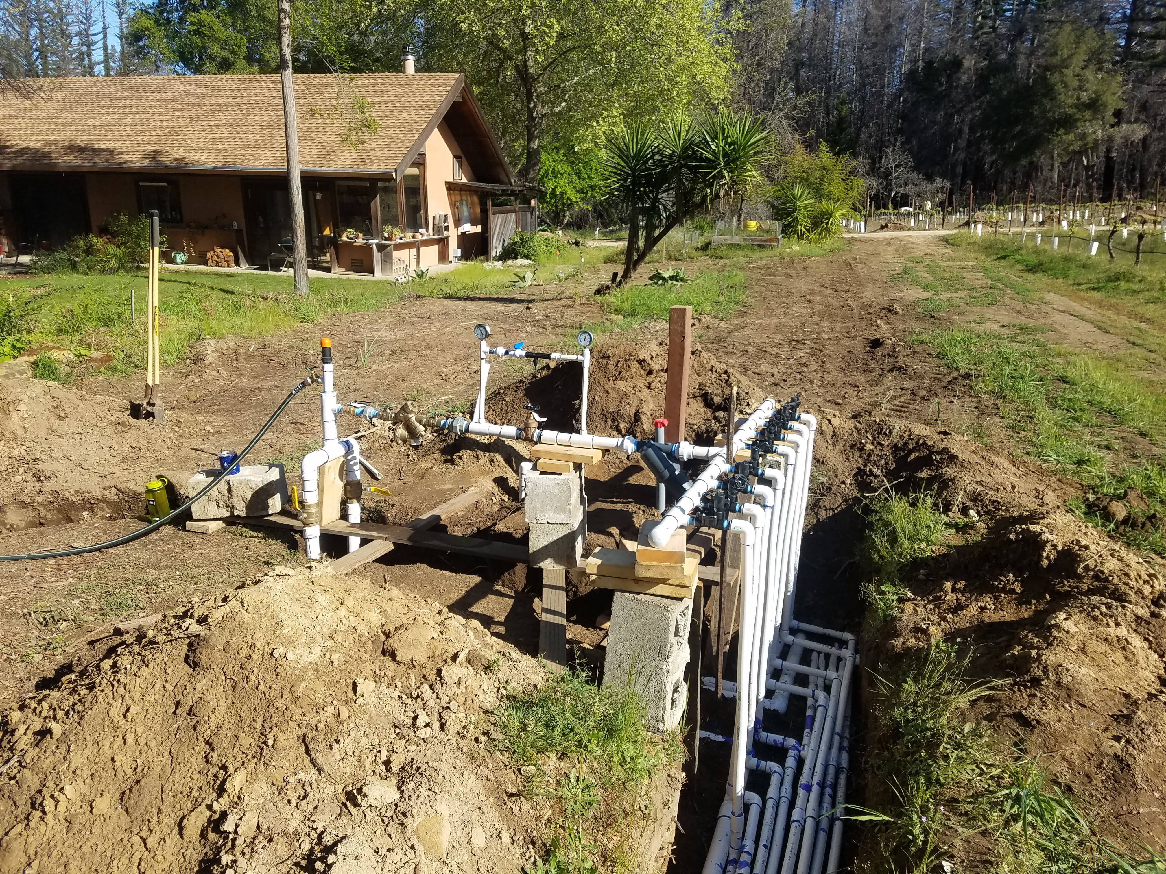 McHenry Vineyard New Irrigation System